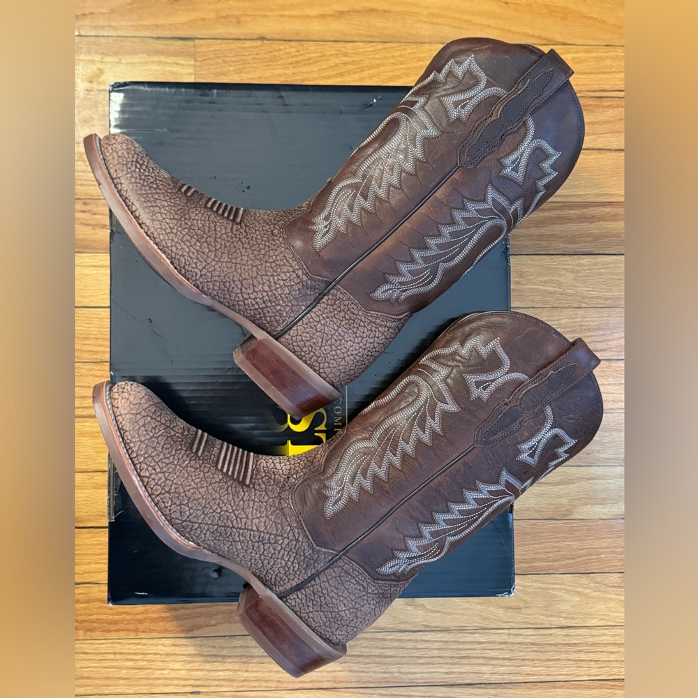 Dan Post NEELY Tan Western Boots - Picture 11 of 15
